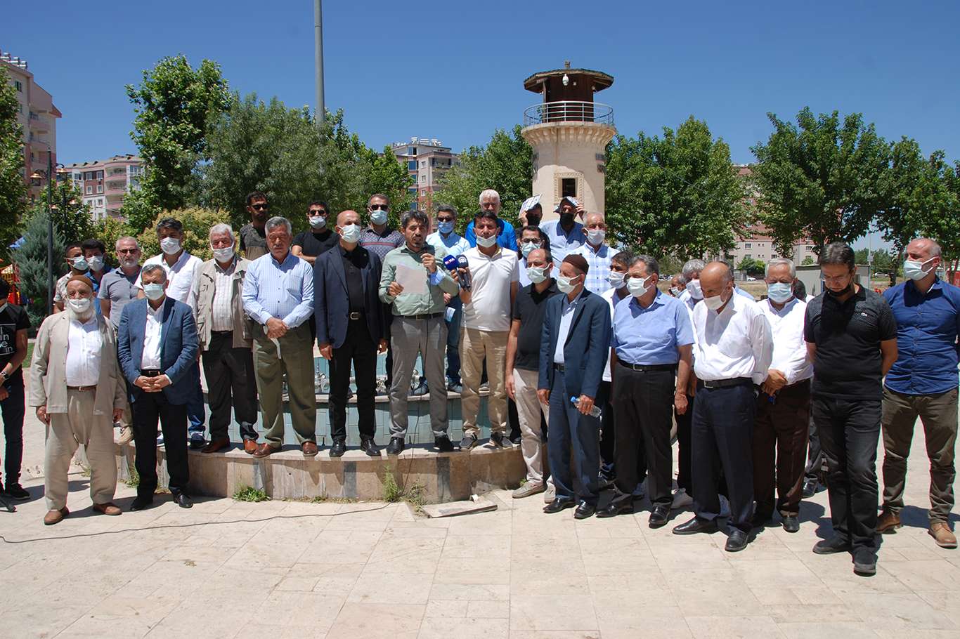 Mısır’daki idam kararları Batman’da protesto edildi Mısır’daki idam kararları Batman’da protesto edildi